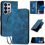 YX0080 Custodia per telefono in pelle con motivo a farfalla in rilievo e cordino, For Galaxy S26 FE 5G, For Samsung Galaxy S26 Edge 5G, For Samsung Galaxy S26 Ultra 5G, For Samsung Galaxy S26 5G