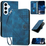 YX0080 Custodia per telefono in pelle con motivo a farfalla in rilievo e cordino, For Galaxy S26 FE 5G, For Samsung Galaxy S26 Edge 5G, For Samsung Galaxy S26 Ultra 5G, For Samsung Galaxy S26 5G