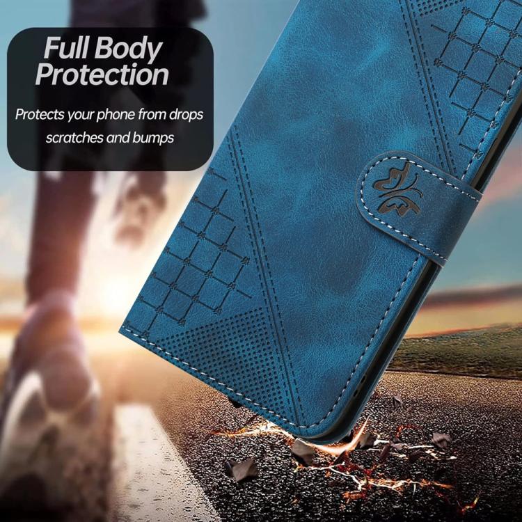 YX0080 Custodia per telefono in pelle con motivo a farfalla in rilievo e cordino, For Galaxy S26 FE 5G, For Samsung Galaxy S26 Edge 5G, For Samsung Galaxy S26 Ultra 5G, For Samsung Galaxy S26 5G