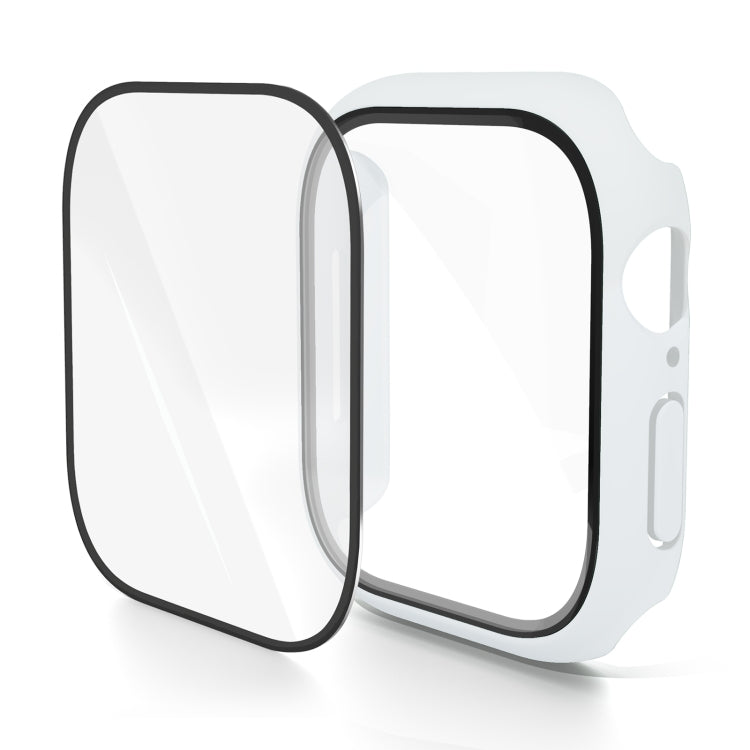 Cassa dell'orologio con pellicola temperata integrata nel PC, For Apple Watch Series 10 / 11 46mm