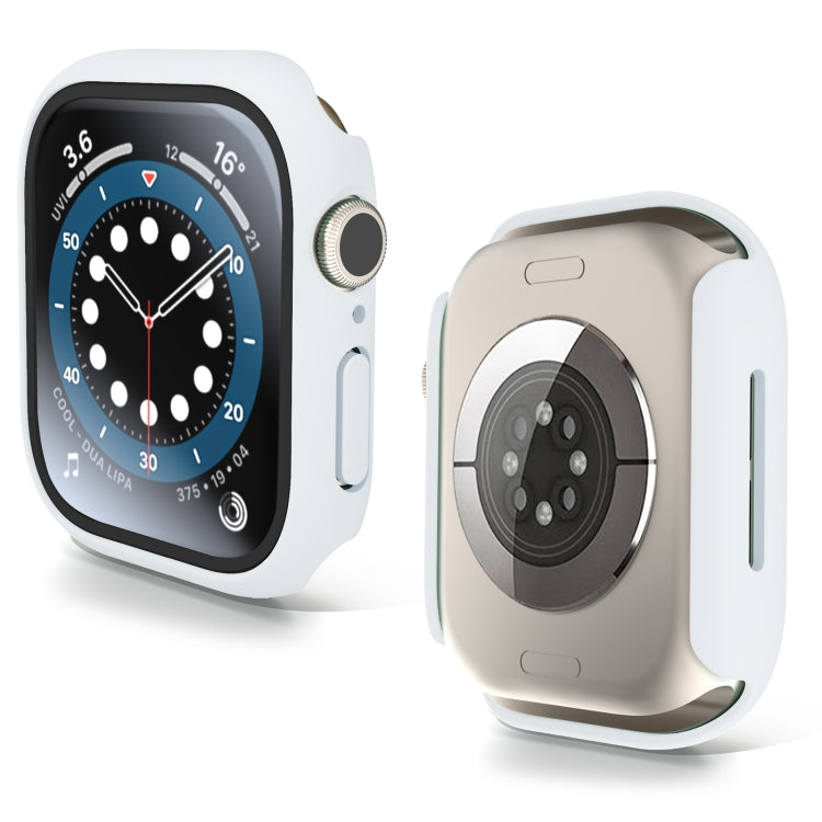 Cassa dell'orologio con pellicola temperata integrata nel PC, For Apple Watch Series 10 / 11 46mm