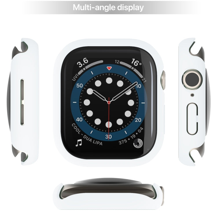 Cassa dell'orologio con pellicola temperata integrata nel PC, For Apple Watch Series 10 / 11 46mm