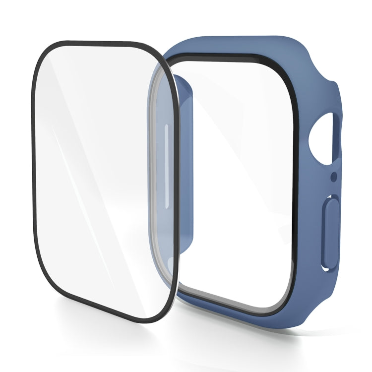 Cassa dell'orologio con pellicola temperata integrata nel PC, For Apple Watch Series 10 / 11 46mm
