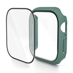 Cassa dell'orologio con pellicola temperata integrata nel PC, For Apple Watch Series 10 / 11 46mm