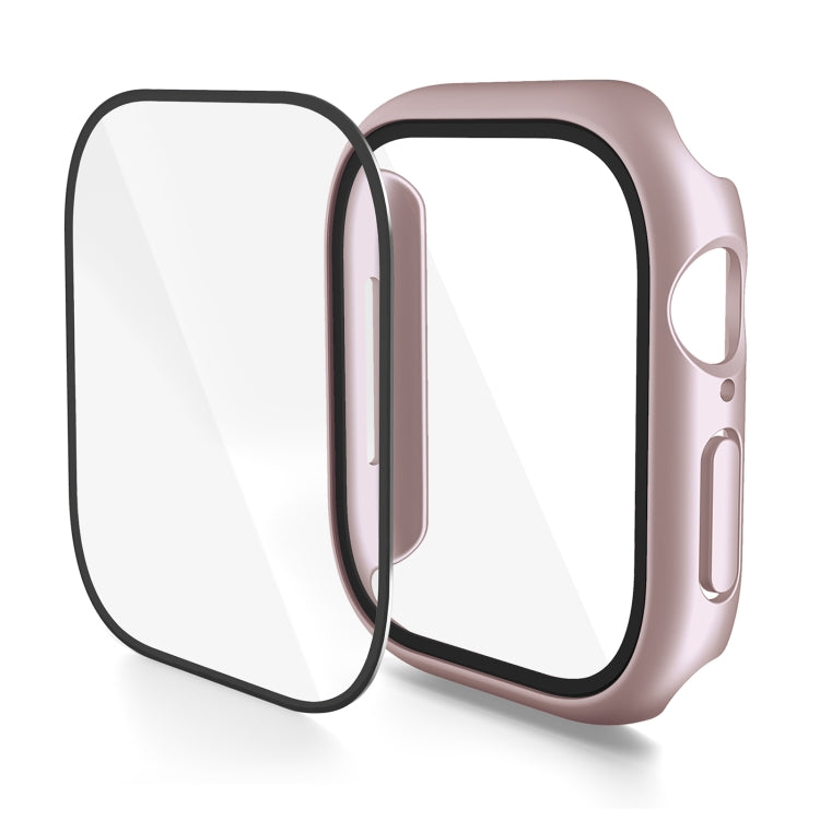 Cassa dell'orologio con pellicola temperata integrata nel PC, For Apple Watch Series 10 / 11 46mm