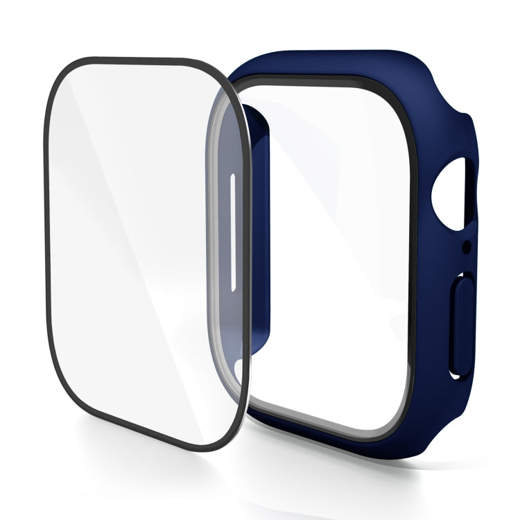Cassa dell'orologio con pellicola temperata integrata nel PC, For Apple Watch Series 10 / 11 46mm