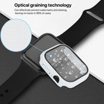 Cassa dell'orologio con pellicola temperata integrata nel PC, For Apple Watch Series 10 / 11 42mm
