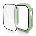 Cassa dell'orologio con pellicola temperata integrata nel PC, For Apple Watch Series 10 / 11 42mm