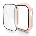 Cassa dell'orologio con pellicola temperata integrata nel PC, For Apple Watch Series 10 / 11 42mm