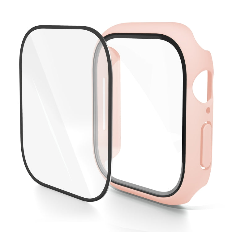 Cassa dell'orologio con pellicola temperata integrata nel PC, For Apple Watch Series 10 / 11 42mm