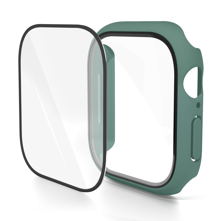 Cassa dell'orologio con pellicola temperata integrata nel PC, For Apple Watch Series 10 / 11 42mm