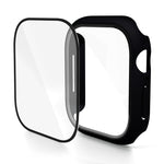 Cassa dell'orologio con pellicola temperata integrata nel PC, For Apple Watch Series 10 / 11 42mm