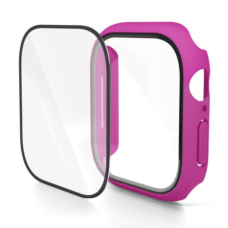 Cassa dell'orologio con pellicola temperata integrata nel PC, For Apple Watch Series 10 / 11 42mm