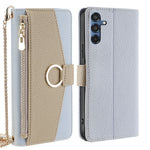 Custodia per telefono in pelle con texture Litchi a tracolla, For Samsung Galaxy M35 5G, For Samsung Galaxy Xcover 7 Pro 5G