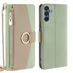 Custodia per telefono in pelle con texture Litchi a tracolla, For Samsung Galaxy M35 5G, For Samsung Galaxy Xcover 7 Pro 5G