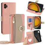 Custodia per telefono in pelle con texture Litchi a tracolla, For Samsung Galaxy M35 5G, For Samsung Galaxy Xcover 7 Pro 5G