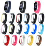 Cinturino di ricambio TPE bicolore per Xiaomi Mi Band 5