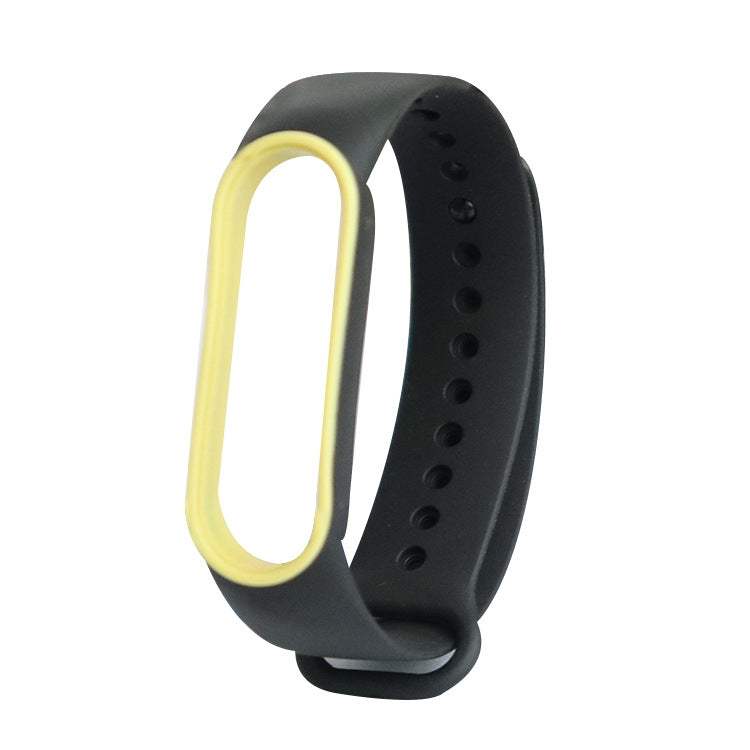 Cinturino di ricambio TPE bicolore per Xiaomi Mi Band 5