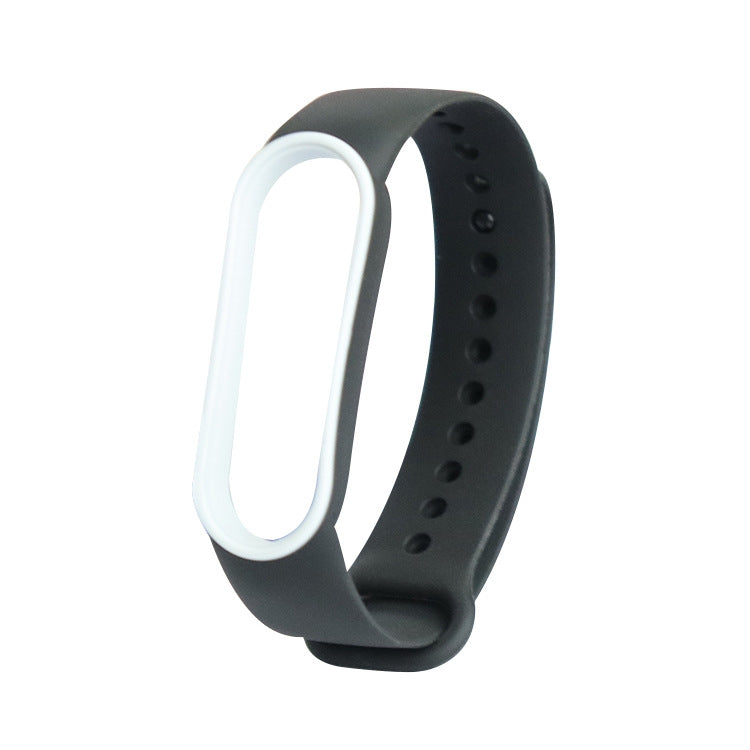 Cinturino di ricambio TPE bicolore per Xiaomi Mi Band 5