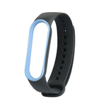 Cinturino di ricambio TPE bicolore per Xiaomi Mi Band 5