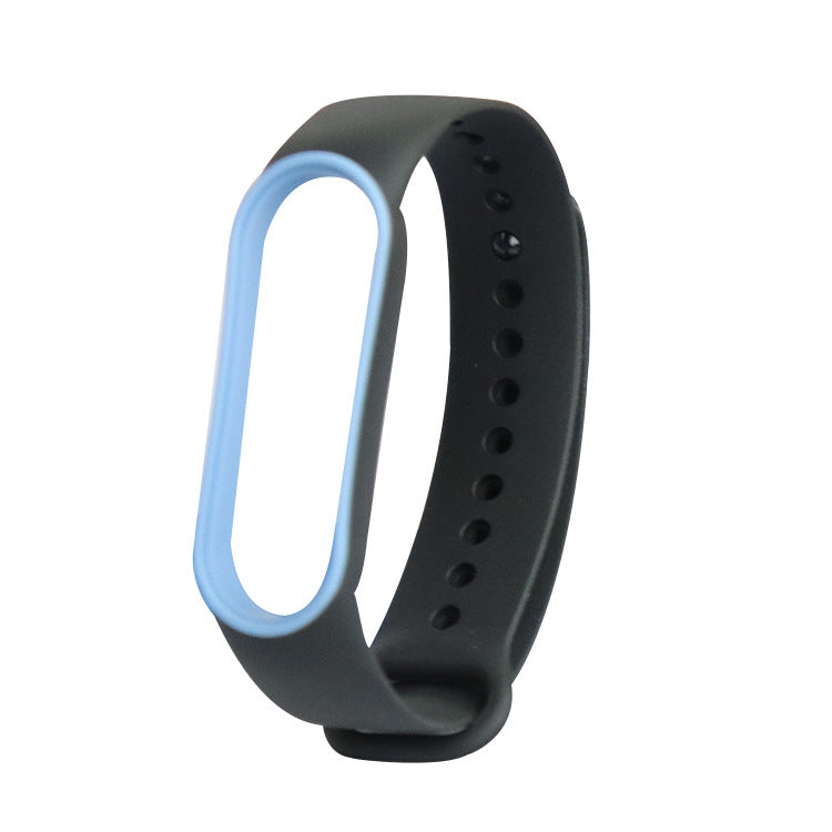 Cinturino di ricambio TPE bicolore per Xiaomi Mi Band 5