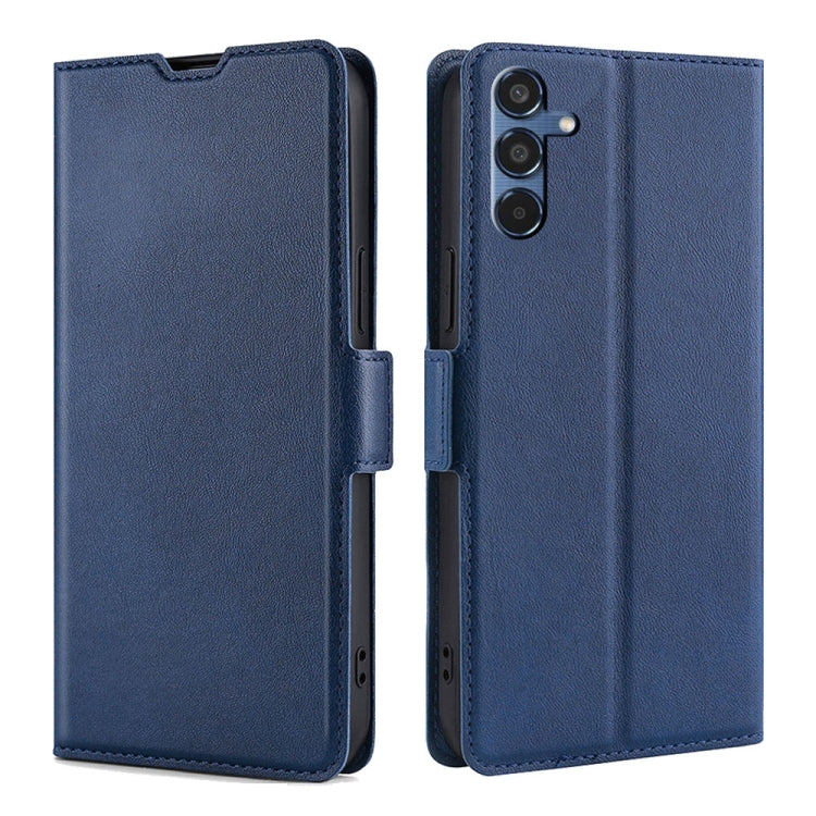 Custodia per telefono in pelle con fibbia laterale ultra sottile e flip orizzontale, For Galaxy A57 5G, For Galaxy A37 5G, For Samsung Galaxy A17 5G, For Samsung Galaxy F06 5G, For Samsung Galaxy M35 5G, For Samsung Galaxy Xcover 7 Pro 5G