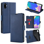 Custodia per telefono in pelle con fibbia laterale ultra sottile e flip orizzontale, For Galaxy A57 5G, For Galaxy A37 5G, For Samsung Galaxy A17 5G, For Samsung Galaxy F06 5G, For Samsung Galaxy M35 5G, For Samsung Galaxy Xcover 7 Pro 5G