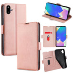Custodia per telefono in pelle con fibbia laterale ultra sottile e flip orizzontale, For Galaxy A57 5G, For Galaxy A37 5G, For Samsung Galaxy A17 5G, For Samsung Galaxy F06 5G, For Samsung Galaxy M35 5G, For Samsung Galaxy Xcover 7 Pro 5G