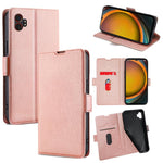 Custodia per telefono in pelle con fibbia laterale ultra sottile e flip orizzontale, For Galaxy A57 5G, For Galaxy A37 5G, For Samsung Galaxy A17 5G, For Samsung Galaxy F06 5G, For Samsung Galaxy M35 5G, For Samsung Galaxy Xcover 7 Pro 5G