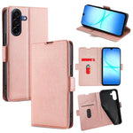 Custodia per telefono in pelle con fibbia laterale ultra sottile e flip orizzontale, For Galaxy A57 5G, For Galaxy A37 5G, For Samsung Galaxy A17 5G, For Samsung Galaxy F06 5G, For Samsung Galaxy M35 5G, For Samsung Galaxy Xcover 7 Pro 5G