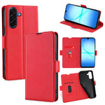 Custodia per telefono in pelle con fibbia laterale ultra sottile e flip orizzontale, For Galaxy A57 5G, For Galaxy A37 5G, For Samsung Galaxy A17 5G, For Samsung Galaxy F06 5G, For Samsung Galaxy M35 5G, For Samsung Galaxy Xcover 7 Pro 5G