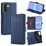 Custodia per telefono in pelle con fibbia laterale ultra sottile e flip orizzontale, For Galaxy A57 5G, For Galaxy A37 5G, For Samsung Galaxy A17 5G, For Samsung Galaxy F06 5G, For Samsung Galaxy M35 5G, For Samsung Galaxy Xcover 7 Pro 5G