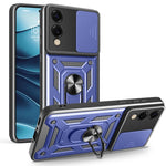 Custodia per telefono TPU+PC con design scorrevole per fotocamera, For Samsung Galaxy S26 5G, For Samsung Galaxy S25 Edge 5G, For Samsung Galaxy S25 5G