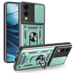 Custodia per telefono TPU+PC con design scorrevole per fotocamera, For Samsung Galaxy S26 5G, For Samsung Galaxy S25 Edge 5G, For Samsung Galaxy S25 5G