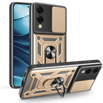 Custodia per telefono TPU+PC con design scorrevole per fotocamera, For Samsung Galaxy S26 5G, For Samsung Galaxy S25 Edge 5G, For Samsung Galaxy S25 5G
