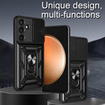 Custodia per telefono TPU+PC con design scorrevole per fotocamera, For Galaxy S26 FE / S25 FE 5G, For Samsung Galaxy S26+ 5G, For Samsung Galaxy S26 Ultra 5G