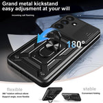Custodia per telefono TPU+PC con design scorrevole per fotocamera, For Galaxy S26 FE / S25 FE 5G, For Samsung Galaxy S26+ 5G, For Samsung Galaxy S26 Ultra 5G