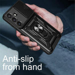 Custodia per telefono TPU+PC con design scorrevole per fotocamera, For Galaxy S26 FE / S25 FE 5G, For Samsung Galaxy S26+ 5G, For Samsung Galaxy S26 Ultra 5G
