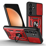 Custodia per telefono TPU+PC con design scorrevole per fotocamera, For Galaxy S26 FE / S25 FE 5G, For Samsung Galaxy S26+ 5G, For Samsung Galaxy S26 Ultra 5G