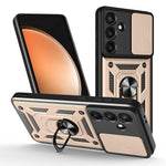 Custodia per telefono TPU+PC con design scorrevole per fotocamera, For Galaxy S26 FE / S25 FE 5G, For Samsung Galaxy S26+ 5G, For Samsung Galaxy S26 Ultra 5G