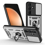 Custodia per telefono TPU+PC con design scorrevole per fotocamera, For Galaxy S26 FE / S25 FE 5G, For Samsung Galaxy S26+ 5G, For Samsung Galaxy S26 Ultra 5G