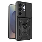 Custodia per telefono TPU+PC con design scorrevole per fotocamera, For Galaxy S26 FE / S25 FE 5G, For Samsung Galaxy S26+ 5G, For Samsung Galaxy S26 Ultra 5G
