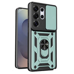 Custodia per telefono TPU+PC con design scorrevole per fotocamera, For Galaxy S26 FE / S25 FE 5G, For Samsung Galaxy S26+ 5G, For Samsung Galaxy S26 Ultra 5G