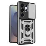 Custodia per telefono TPU+PC con design scorrevole per fotocamera, For Galaxy S26 FE / S25 FE 5G, For Samsung Galaxy S26+ 5G, For Samsung Galaxy S26 Ultra 5G