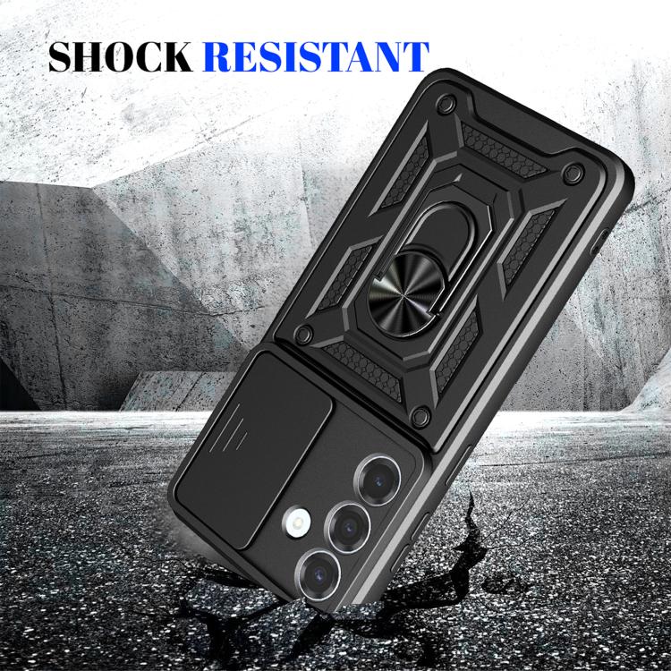 Custodia per telefono TPU+PC con design scorrevole per fotocamera, For Samsung Galaxy S26 5G, For Samsung Galaxy S25 Edge 5G, For Samsung Galaxy S25 5G