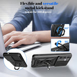 Custodia per telefono TPU+PC con design scorrevole per fotocamera, For Samsung Galaxy S26 5G, For Samsung Galaxy S25 Edge 5G, For Samsung Galaxy S25 5G