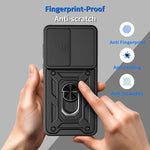 Custodia per telefono TPU+PC con design scorrevole per fotocamera, For Samsung Galaxy S26 5G, For Samsung Galaxy S25 Edge 5G, For Samsung Galaxy S25 5G