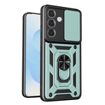 Custodia per telefono TPU+PC con design scorrevole per fotocamera, For Galaxy S26 FE / S25 FE 5G, For Samsung Galaxy S26+ 5G, For Samsung Galaxy S26 Ultra 5G