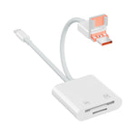 Lettore schede SD TF USB-C 3 in 1 compatto