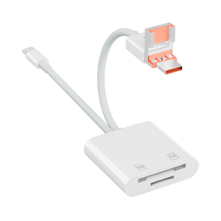 Lettore schede SD TF USB-C 3 in 1 compatto